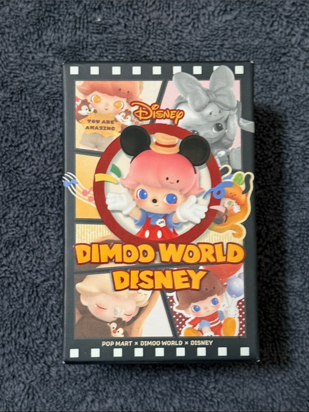 Disney/Popmart Dimoo World Collectible Figure - Pink Accent